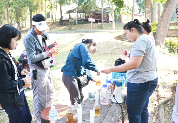 ภาพกิจกรรม คณะวิทยาศาสตร์และเทคโนโลยี จัดโครงการ ECY-CAMP (Environmental Conservation Youth Camp)“ค่ายพัฒนาศักยภาพการเรียนรู้ของนักเรียนด้านวิทยาศาสตร์และสิ่งแวดล้อม