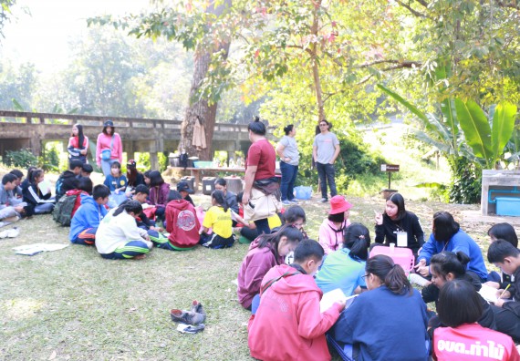 ภาพกิจกรรม คณะวิทยาศาสตร์และเทคโนโลยี จัดโครงการ ECY-CAMP (Environmental Conservation Youth Camp)“ค่ายพัฒนาศักยภาพการเรียนรู้ของนักเรียนด้านวิทยาศาสตร์และสิ่งแวดล้อม