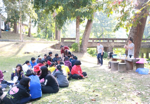 ภาพกิจกรรม คณะวิทยาศาสตร์และเทคโนโลยี จัดโครงการ ECY-CAMP (Environmental Conservation Youth Camp)“ค่ายพัฒนาศักยภาพการเรียนรู้ของนักเรียนด้านวิทยาศาสตร์และสิ่งแวดล้อม