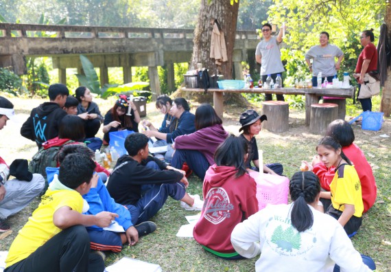 ภาพกิจกรรม คณะวิทยาศาสตร์และเทคโนโลยี จัดโครงการ ECY-CAMP (Environmental Conservation Youth Camp)“ค่ายพัฒนาศักยภาพการเรียนรู้ของนักเรียนด้านวิทยาศาสตร์และสิ่งแวดล้อม