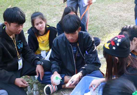 ภาพกิจกรรม คณะวิทยาศาสตร์และเทคโนโลยี จัดโครงการ ECY-CAMP (Environmental Conservation Youth Camp)“ค่ายพัฒนาศักยภาพการเรียนรู้ของนักเรียนด้านวิทยาศาสตร์และสิ่งแวดล้อม