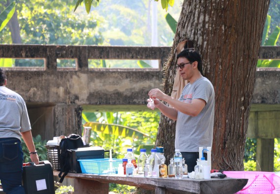 ภาพกิจกรรม คณะวิทยาศาสตร์และเทคโนโลยี จัดโครงการ ECY-CAMP (Environmental Conservation Youth Camp)“ค่ายพัฒนาศักยภาพการเรียนรู้ของนักเรียนด้านวิทยาศาสตร์และสิ่งแวดล้อม