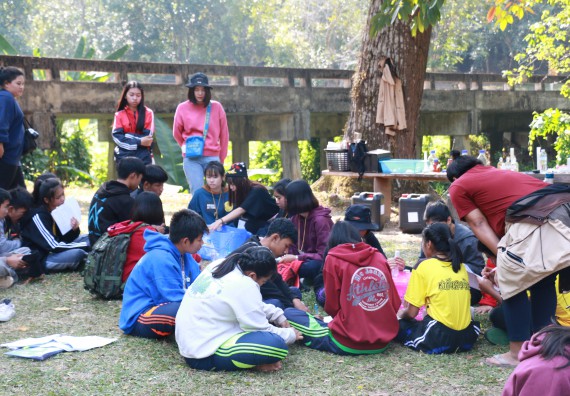 ภาพกิจกรรม คณะวิทยาศาสตร์และเทคโนโลยี จัดโครงการ ECY-CAMP (Environmental Conservation Youth Camp)“ค่ายพัฒนาศักยภาพการเรียนรู้ของนักเรียนด้านวิทยาศาสตร์และสิ่งแวดล้อม