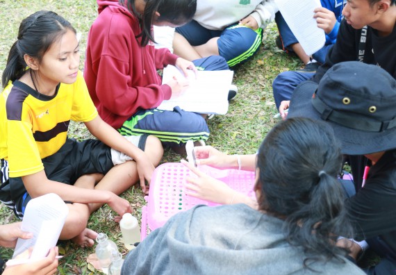 ภาพกิจกรรม คณะวิทยาศาสตร์และเทคโนโลยี จัดโครงการ ECY-CAMP (Environmental Conservation Youth Camp)“ค่ายพัฒนาศักยภาพการเรียนรู้ของนักเรียนด้านวิทยาศาสตร์และสิ่งแวดล้อม