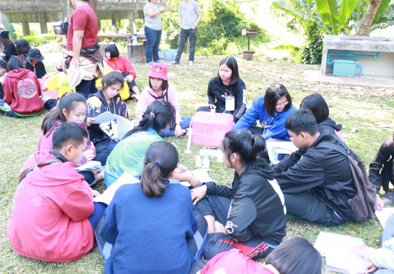 ภาพกิจกรรม คณะวิทยาศาสตร์และเทคโนโลยี จัดโครงการ ECY-CAMP (Environmental Conservation Youth Camp)“ค่ายพัฒนาศักยภาพการเรียนรู้ของนักเรียนด้านวิทยาศาสตร์และสิ่งแวดล้อม