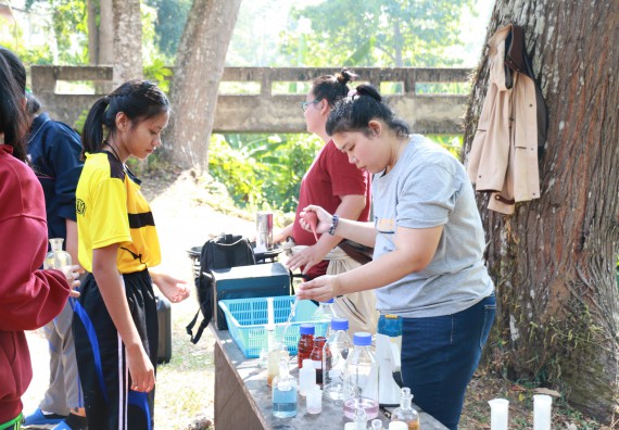 ภาพกิจกรรม คณะวิทยาศาสตร์และเทคโนโลยี จัดโครงการ ECY-CAMP (Environmental Conservation Youth Camp)“ค่ายพัฒนาศักยภาพการเรียนรู้ของนักเรียนด้านวิทยาศาสตร์และสิ่งแวดล้อม