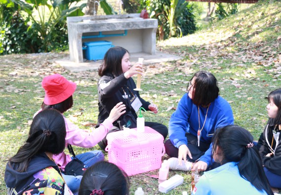 ภาพกิจกรรม คณะวิทยาศาสตร์และเทคโนโลยี จัดโครงการ ECY-CAMP (Environmental Conservation Youth Camp)“ค่ายพัฒนาศักยภาพการเรียนรู้ของนักเรียนด้านวิทยาศาสตร์และสิ่งแวดล้อม