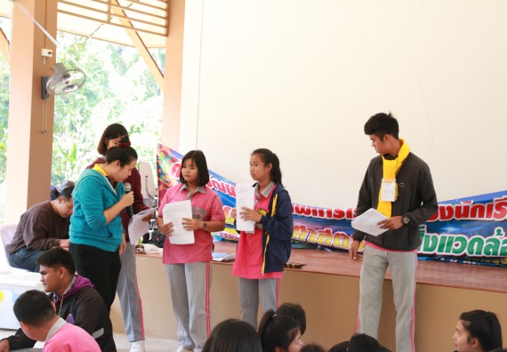 ภาพกิจกรรม คณะวิทยาศาสตร์และเทคโนโลยี จัดโครงการ ECY-CAMP (Environmental Conservation Youth Camp)“ค่ายพัฒนาศักยภาพการเรียนรู้ของนักเรียนด้านวิทยาศาสตร์และสิ่งแวดล้อม