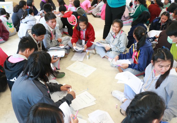 ภาพกิจกรรม คณะวิทยาศาสตร์และเทคโนโลยี จัดโครงการ ECY-CAMP (Environmental Conservation Youth Camp)“ค่ายพัฒนาศักยภาพการเรียนรู้ของนักเรียนด้านวิทยาศาสตร์และสิ่งแวดล้อม