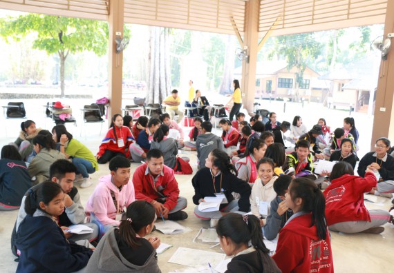 ภาพกิจกรรม คณะวิทยาศาสตร์และเทคโนโลยี จัดโครงการ ECY-CAMP (Environmental Conservation Youth Camp)“ค่ายพัฒนาศักยภาพการเรียนรู้ของนักเรียนด้านวิทยาศาสตร์และสิ่งแวดล้อม