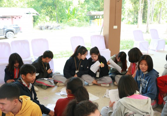 ภาพกิจกรรม คณะวิทยาศาสตร์และเทคโนโลยี จัดโครงการ ECY-CAMP (Environmental Conservation Youth Camp)“ค่ายพัฒนาศักยภาพการเรียนรู้ของนักเรียนด้านวิทยาศาสตร์และสิ่งแวดล้อม