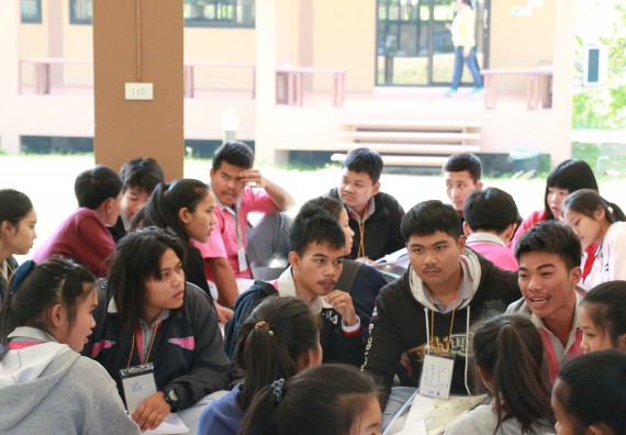 ภาพกิจกรรม คณะวิทยาศาสตร์และเทคโนโลยี จัดโครงการ ECY-CAMP (Environmental Conservation Youth Camp)“ค่ายพัฒนาศักยภาพการเรียนรู้ของนักเรียนด้านวิทยาศาสตร์และสิ่งแวดล้อม