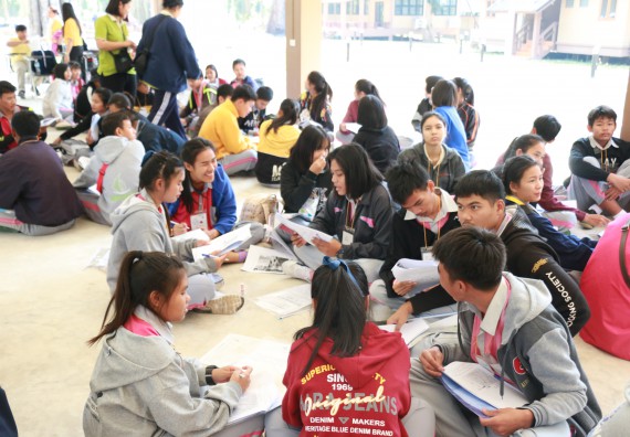 ภาพกิจกรรม คณะวิทยาศาสตร์และเทคโนโลยี จัดโครงการ ECY-CAMP (Environmental Conservation Youth Camp)“ค่ายพัฒนาศักยภาพการเรียนรู้ของนักเรียนด้านวิทยาศาสตร์และสิ่งแวดล้อม