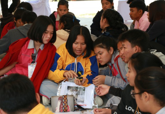 ภาพกิจกรรม คณะวิทยาศาสตร์และเทคโนโลยี จัดโครงการ ECY-CAMP (Environmental Conservation Youth Camp)“ค่ายพัฒนาศักยภาพการเรียนรู้ของนักเรียนด้านวิทยาศาสตร์และสิ่งแวดล้อม