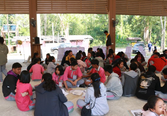 ภาพกิจกรรม คณะวิทยาศาสตร์และเทคโนโลยี จัดโครงการ ECY-CAMP (Environmental Conservation Youth Camp)“ค่ายพัฒนาศักยภาพการเรียนรู้ของนักเรียนด้านวิทยาศาสตร์และสิ่งแวดล้อม