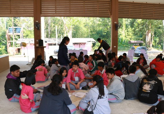 ภาพกิจกรรม คณะวิทยาศาสตร์และเทคโนโลยี จัดโครงการ ECY-CAMP (Environmental Conservation Youth Camp)“ค่ายพัฒนาศักยภาพการเรียนรู้ของนักเรียนด้านวิทยาศาสตร์และสิ่งแวดล้อม
