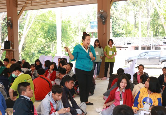 ภาพกิจกรรม คณะวิทยาศาสตร์และเทคโนโลยี จัดโครงการ ECY-CAMP (Environmental Conservation Youth Camp)“ค่ายพัฒนาศักยภาพการเรียนรู้ของนักเรียนด้านวิทยาศาสตร์และสิ่งแวดล้อม