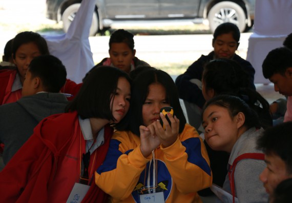 ภาพกิจกรรม คณะวิทยาศาสตร์และเทคโนโลยี จัดโครงการ ECY-CAMP (Environmental Conservation Youth Camp)“ค่ายพัฒนาศักยภาพการเรียนรู้ของนักเรียนด้านวิทยาศาสตร์และสิ่งแวดล้อม