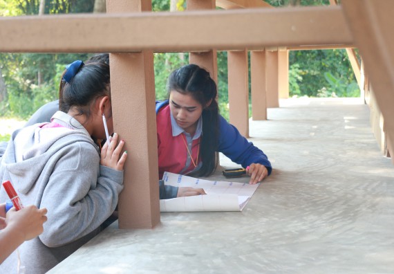 ภาพกิจกรรม คณะวิทยาศาสตร์และเทคโนโลยี จัดโครงการ ECY-CAMP (Environmental Conservation Youth Camp)“ค่ายพัฒนาศักยภาพการเรียนรู้ของนักเรียนด้านวิทยาศาสตร์และสิ่งแวดล้อม