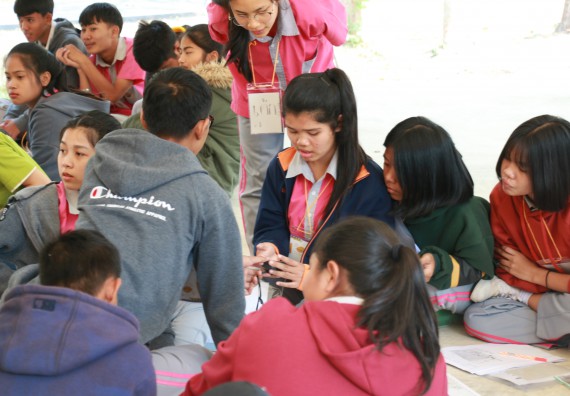 ภาพกิจกรรม คณะวิทยาศาสตร์และเทคโนโลยี จัดโครงการ ECY-CAMP (Environmental Conservation Youth Camp)“ค่ายพัฒนาศักยภาพการเรียนรู้ของนักเรียนด้านวิทยาศาสตร์และสิ่งแวดล้อม