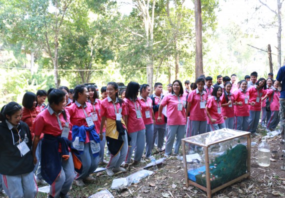 ภาพกิจกรรม คณะวิทยาศาสตร์และเทคโนโลยี จัดโครงการ ECY-CAMP (Environmental Conservation Youth Camp)“ค่ายพัฒนาศักยภาพการเรียนรู้ของนักเรียนด้านวิทยาศาสตร์และสิ่งแวดล้อม