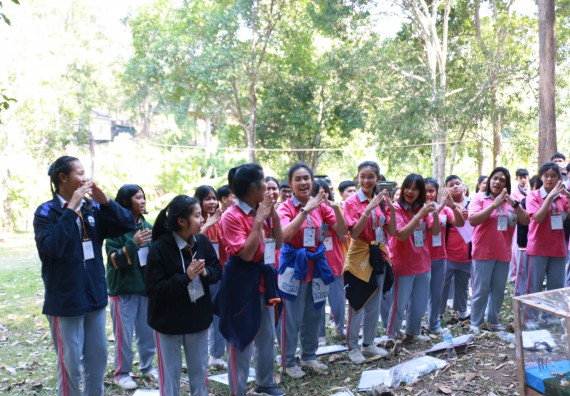 ภาพกิจกรรม คณะวิทยาศาสตร์และเทคโนโลยี จัดโครงการ ECY-CAMP (Environmental Conservation Youth Camp)“ค่ายพัฒนาศักยภาพการเรียนรู้ของนักเรียนด้านวิทยาศาสตร์และสิ่งแวดล้อม