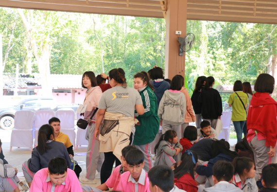 ภาพกิจกรรม คณะวิทยาศาสตร์และเทคโนโลยี จัดโครงการ ECY-CAMP (Environmental Conservation Youth Camp)“ค่ายพัฒนาศักยภาพการเรียนรู้ของนักเรียนด้านวิทยาศาสตร์และสิ่งแวดล้อม