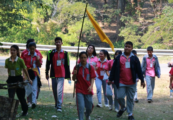 ภาพกิจกรรม คณะวิทยาศาสตร์และเทคโนโลยี จัดโครงการ ECY-CAMP (Environmental Conservation Youth Camp)“ค่ายพัฒนาศักยภาพการเรียนรู้ของนักเรียนด้านวิทยาศาสตร์และสิ่งแวดล้อม
