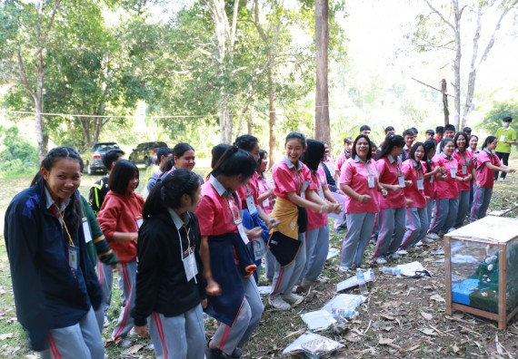 ภาพกิจกรรม คณะวิทยาศาสตร์และเทคโนโลยี จัดโครงการ ECY-CAMP (Environmental Conservation Youth Camp)“ค่ายพัฒนาศักยภาพการเรียนรู้ของนักเรียนด้านวิทยาศาสตร์และสิ่งแวดล้อม
