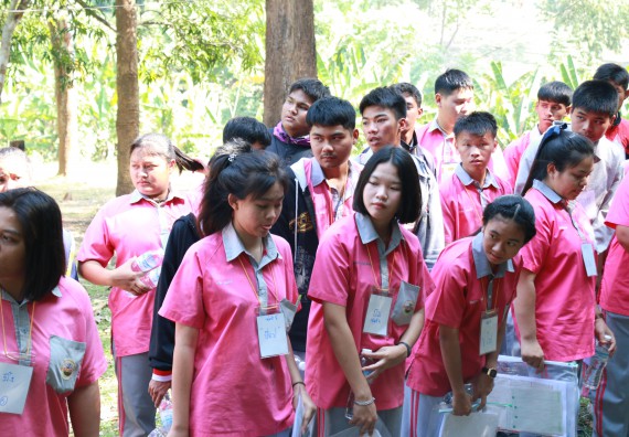 ภาพกิจกรรม คณะวิทยาศาสตร์และเทคโนโลยี จัดโครงการ ECY-CAMP (Environmental Conservation Youth Camp)“ค่ายพัฒนาศักยภาพการเรียนรู้ของนักเรียนด้านวิทยาศาสตร์และสิ่งแวดล้อม