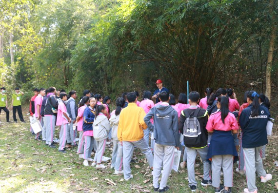 ภาพกิจกรรม คณะวิทยาศาสตร์และเทคโนโลยี จัดโครงการ ECY-CAMP (Environmental Conservation Youth Camp)“ค่ายพัฒนาศักยภาพการเรียนรู้ของนักเรียนด้านวิทยาศาสตร์และสิ่งแวดล้อม