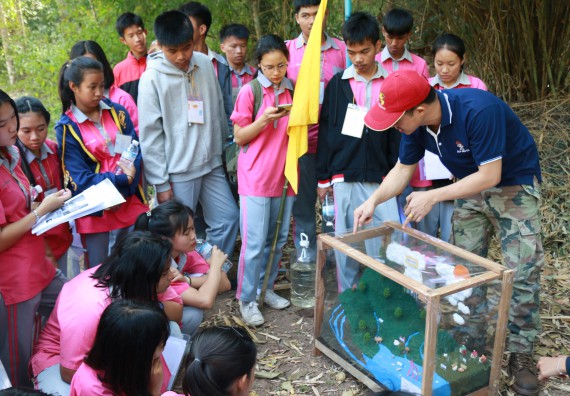 ภาพกิจกรรม คณะวิทยาศาสตร์และเทคโนโลยี จัดโครงการ ECY-CAMP (Environmental Conservation Youth Camp)“ค่ายพัฒนาศักยภาพการเรียนรู้ของนักเรียนด้านวิทยาศาสตร์และสิ่งแวดล้อม