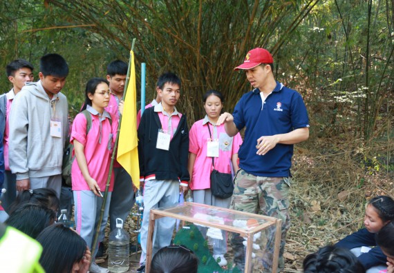 ภาพกิจกรรม คณะวิทยาศาสตร์และเทคโนโลยี จัดโครงการ ECY-CAMP (Environmental Conservation Youth Camp)“ค่ายพัฒนาศักยภาพการเรียนรู้ของนักเรียนด้านวิทยาศาสตร์และสิ่งแวดล้อม