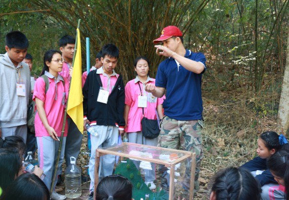 ภาพกิจกรรม คณะวิทยาศาสตร์และเทคโนโลยี จัดโครงการ ECY-CAMP (Environmental Conservation Youth Camp)“ค่ายพัฒนาศักยภาพการเรียนรู้ของนักเรียนด้านวิทยาศาสตร์และสิ่งแวดล้อม