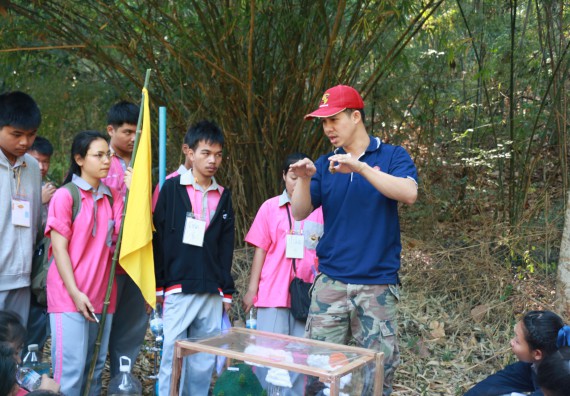 ภาพกิจกรรม คณะวิทยาศาสตร์และเทคโนโลยี จัดโครงการ ECY-CAMP (Environmental Conservation Youth Camp)“ค่ายพัฒนาศักยภาพการเรียนรู้ของนักเรียนด้านวิทยาศาสตร์และสิ่งแวดล้อม