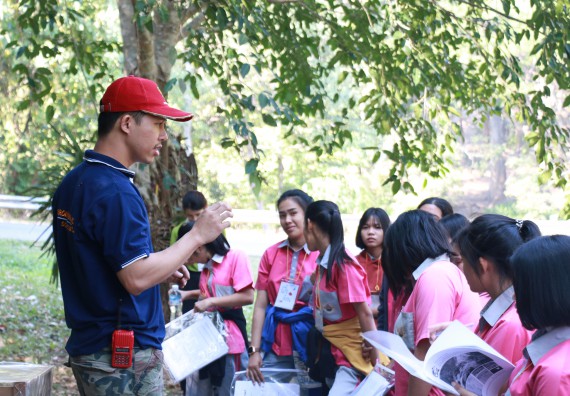 ภาพกิจกรรม คณะวิทยาศาสตร์และเทคโนโลยี จัดโครงการ ECY-CAMP (Environmental Conservation Youth Camp)“ค่ายพัฒนาศักยภาพการเรียนรู้ของนักเรียนด้านวิทยาศาสตร์และสิ่งแวดล้อม