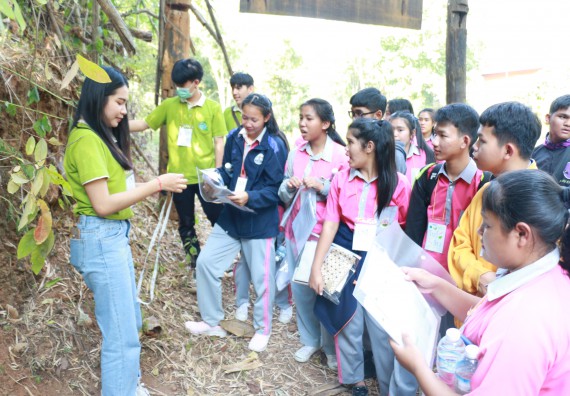 ภาพกิจกรรม คณะวิทยาศาสตร์และเทคโนโลยี จัดโครงการ ECY-CAMP (Environmental Conservation Youth Camp)“ค่ายพัฒนาศักยภาพการเรียนรู้ของนักเรียนด้านวิทยาศาสตร์และสิ่งแวดล้อม