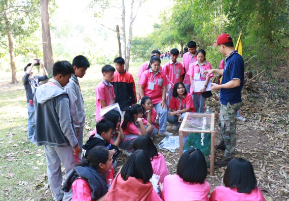 ภาพกิจกรรม คณะวิทยาศาสตร์และเทคโนโลยี จัดโครงการ ECY-CAMP (Environmental Conservation Youth Camp)“ค่ายพัฒนาศักยภาพการเรียนรู้ของนักเรียนด้านวิทยาศาสตร์และสิ่งแวดล้อม