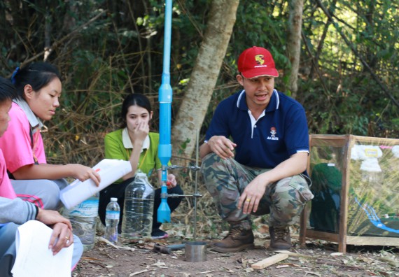 ภาพกิจกรรม คณะวิทยาศาสตร์และเทคโนโลยี จัดโครงการ ECY-CAMP (Environmental Conservation Youth Camp)“ค่ายพัฒนาศักยภาพการเรียนรู้ของนักเรียนด้านวิทยาศาสตร์และสิ่งแวดล้อม