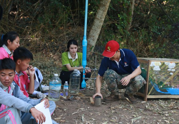 ภาพกิจกรรม คณะวิทยาศาสตร์และเทคโนโลยี จัดโครงการ ECY-CAMP (Environmental Conservation Youth Camp)“ค่ายพัฒนาศักยภาพการเรียนรู้ของนักเรียนด้านวิทยาศาสตร์และสิ่งแวดล้อม