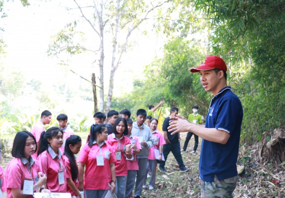 ภาพกิจกรรม คณะวิทยาศาสตร์และเทคโนโลยี จัดโครงการ ECY-CAMP (Environmental Conservation Youth Camp)“ค่ายพัฒนาศักยภาพการเรียนรู้ของนักเรียนด้านวิทยาศาสตร์และสิ่งแวดล้อม