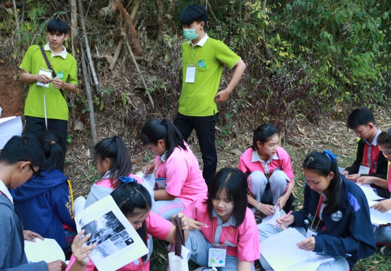ภาพกิจกรรม คณะวิทยาศาสตร์และเทคโนโลยี จัดโครงการ ECY-CAMP (Environmental Conservation Youth Camp)“ค่ายพัฒนาศักยภาพการเรียนรู้ของนักเรียนด้านวิทยาศาสตร์และสิ่งแวดล้อม