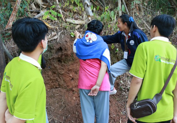 ภาพกิจกรรม คณะวิทยาศาสตร์และเทคโนโลยี จัดโครงการ ECY-CAMP (Environmental Conservation Youth Camp)“ค่ายพัฒนาศักยภาพการเรียนรู้ของนักเรียนด้านวิทยาศาสตร์และสิ่งแวดล้อม