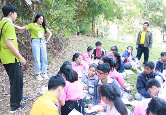 ภาพกิจกรรม คณะวิทยาศาสตร์และเทคโนโลยี จัดโครงการ ECY-CAMP (Environmental Conservation Youth Camp)“ค่ายพัฒนาศักยภาพการเรียนรู้ของนักเรียนด้านวิทยาศาสตร์และสิ่งแวดล้อม