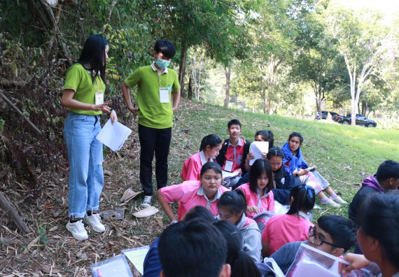 ภาพกิจกรรม คณะวิทยาศาสตร์และเทคโนโลยี จัดโครงการ ECY-CAMP (Environmental Conservation Youth Camp)“ค่ายพัฒนาศักยภาพการเรียนรู้ของนักเรียนด้านวิทยาศาสตร์และสิ่งแวดล้อม