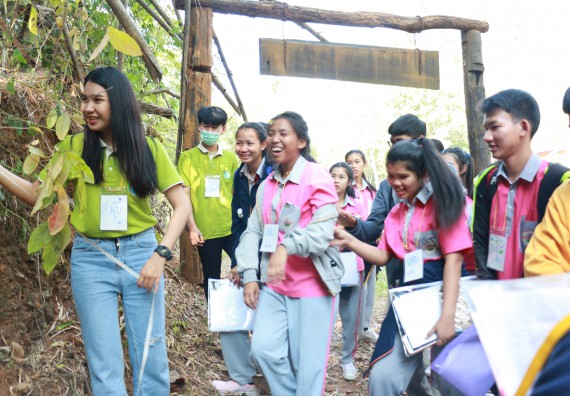 ภาพกิจกรรม คณะวิทยาศาสตร์และเทคโนโลยี จัดโครงการ ECY-CAMP (Environmental Conservation Youth Camp)“ค่ายพัฒนาศักยภาพการเรียนรู้ของนักเรียนด้านวิทยาศาสตร์และสิ่งแวดล้อม