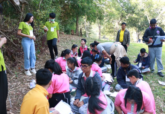 ภาพกิจกรรม คณะวิทยาศาสตร์และเทคโนโลยี จัดโครงการ ECY-CAMP (Environmental Conservation Youth Camp)“ค่ายพัฒนาศักยภาพการเรียนรู้ของนักเรียนด้านวิทยาศาสตร์และสิ่งแวดล้อม