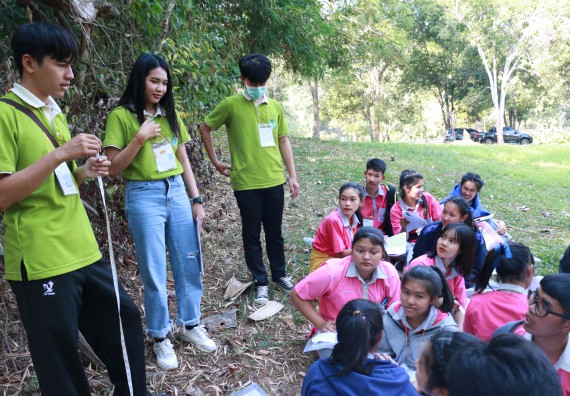ภาพกิจกรรม คณะวิทยาศาสตร์และเทคโนโลยี จัดโครงการ ECY-CAMP (Environmental Conservation Youth Camp)“ค่ายพัฒนาศักยภาพการเรียนรู้ของนักเรียนด้านวิทยาศาสตร์และสิ่งแวดล้อม