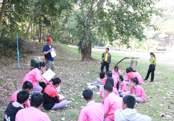 ภาพกิจกรรม คณะวิทยาศาสตร์และเทคโนโลยี จัดโครงการ ECY-CAMP (Environmental Conservation Youth Camp)“ค่ายพัฒนาศักยภาพการเรียนรู้ของนักเรียนด้านวิทยาศาสตร์และสิ่งแวดล้อม