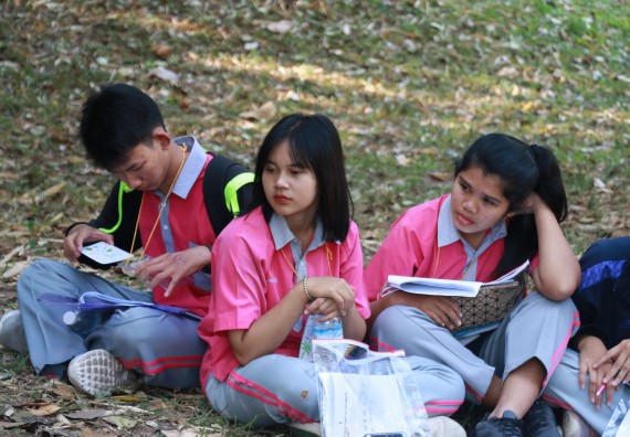 ภาพกิจกรรม คณะวิทยาศาสตร์และเทคโนโลยี จัดโครงการ ECY-CAMP (Environmental Conservation Youth Camp)“ค่ายพัฒนาศักยภาพการเรียนรู้ของนักเรียนด้านวิทยาศาสตร์และสิ่งแวดล้อม
